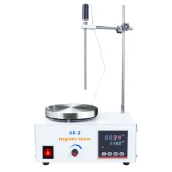 LVDALAB 85-2 classic digital laboratory magnetic stirrer hotplate, 1500mL capacity.