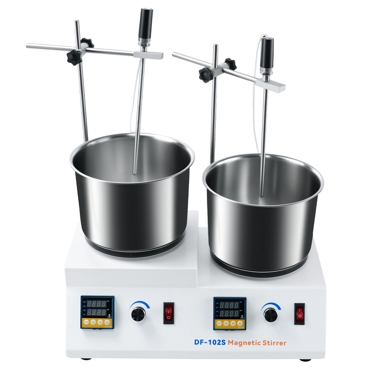 DF-102S 2-Position Heat-Collecting Magnetic Stirrer for Parallel Synthesis