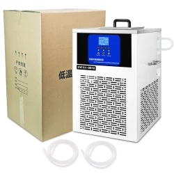 LVDALAB vertical refrigerated heating circulator with -30C to 100C range