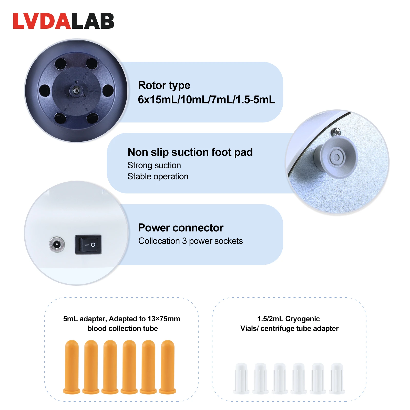 Centrifuge for serum and plasma separation