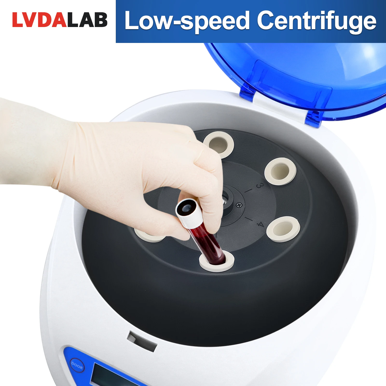 LVDALAB Low-Speed Centrifuge (5000 RPM) - Benchtop Laboratory Centrifuge - Image 5