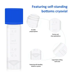 2ml Cryogenic Sample Vials for laboratory storage