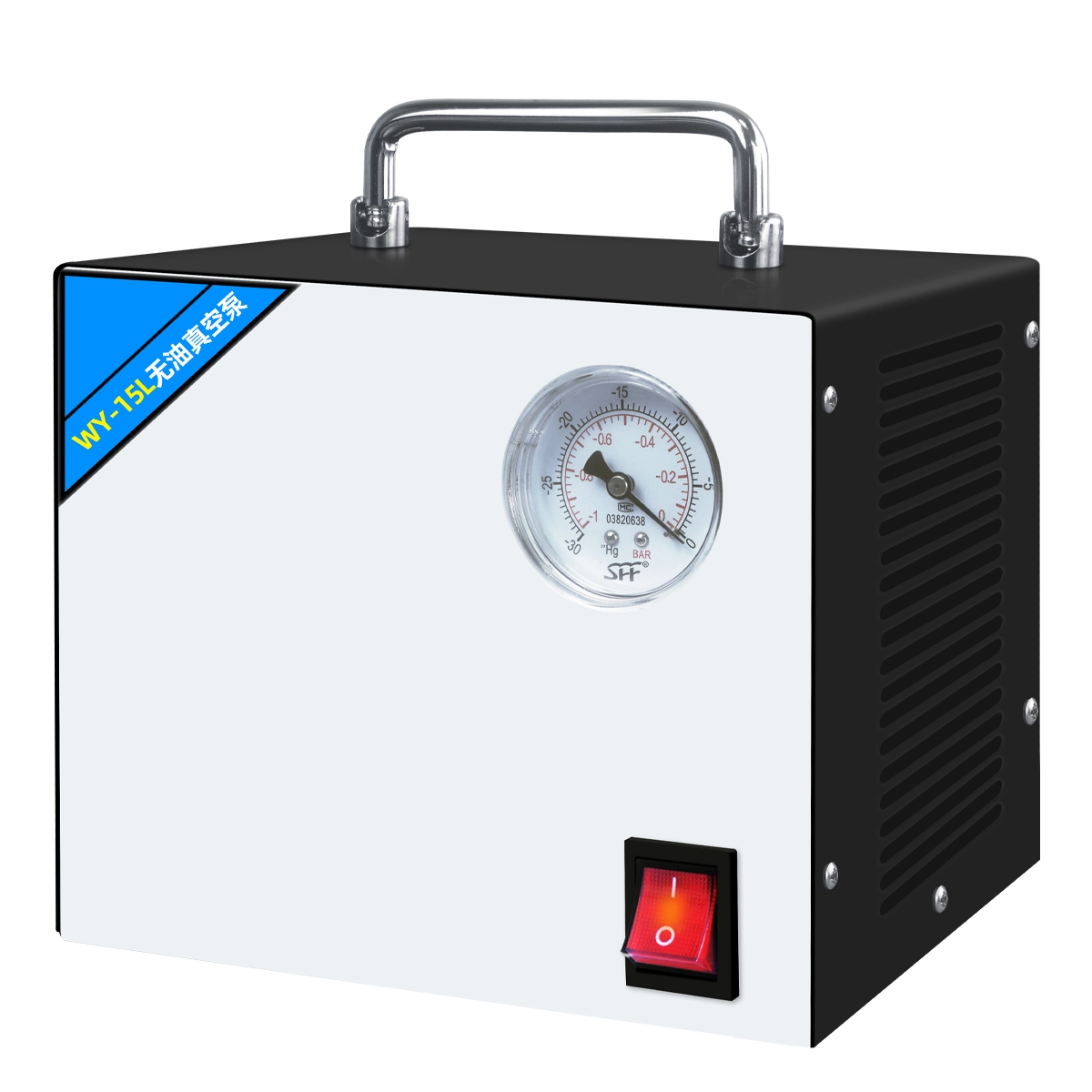 Oil-Free Diaphragm Vacuum Pump & Solvent Filtration Apparatus Kit (15L/min) - Image 2