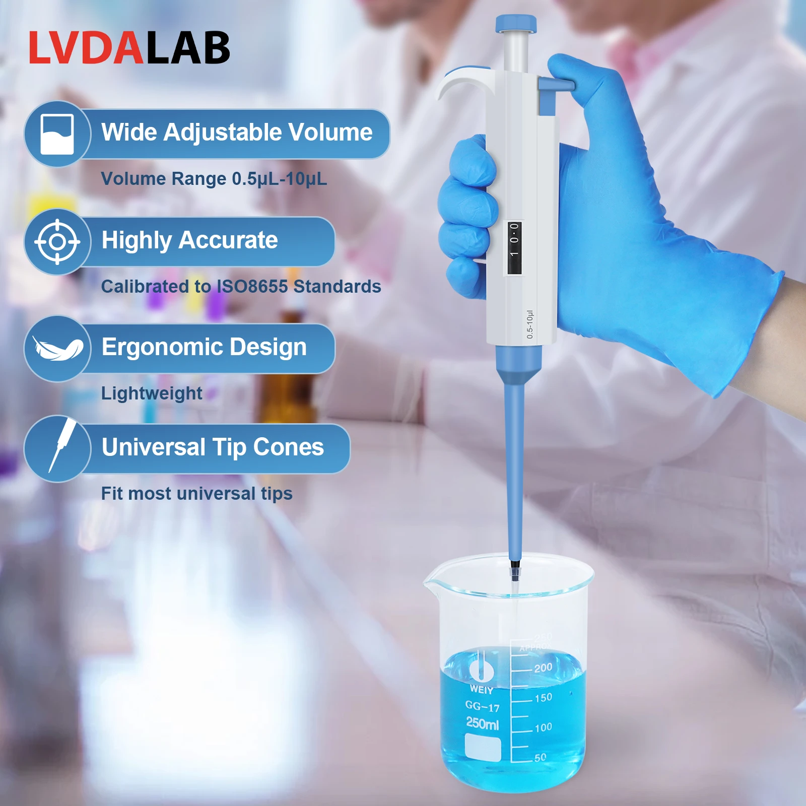 Autoclavable lower section of pipette