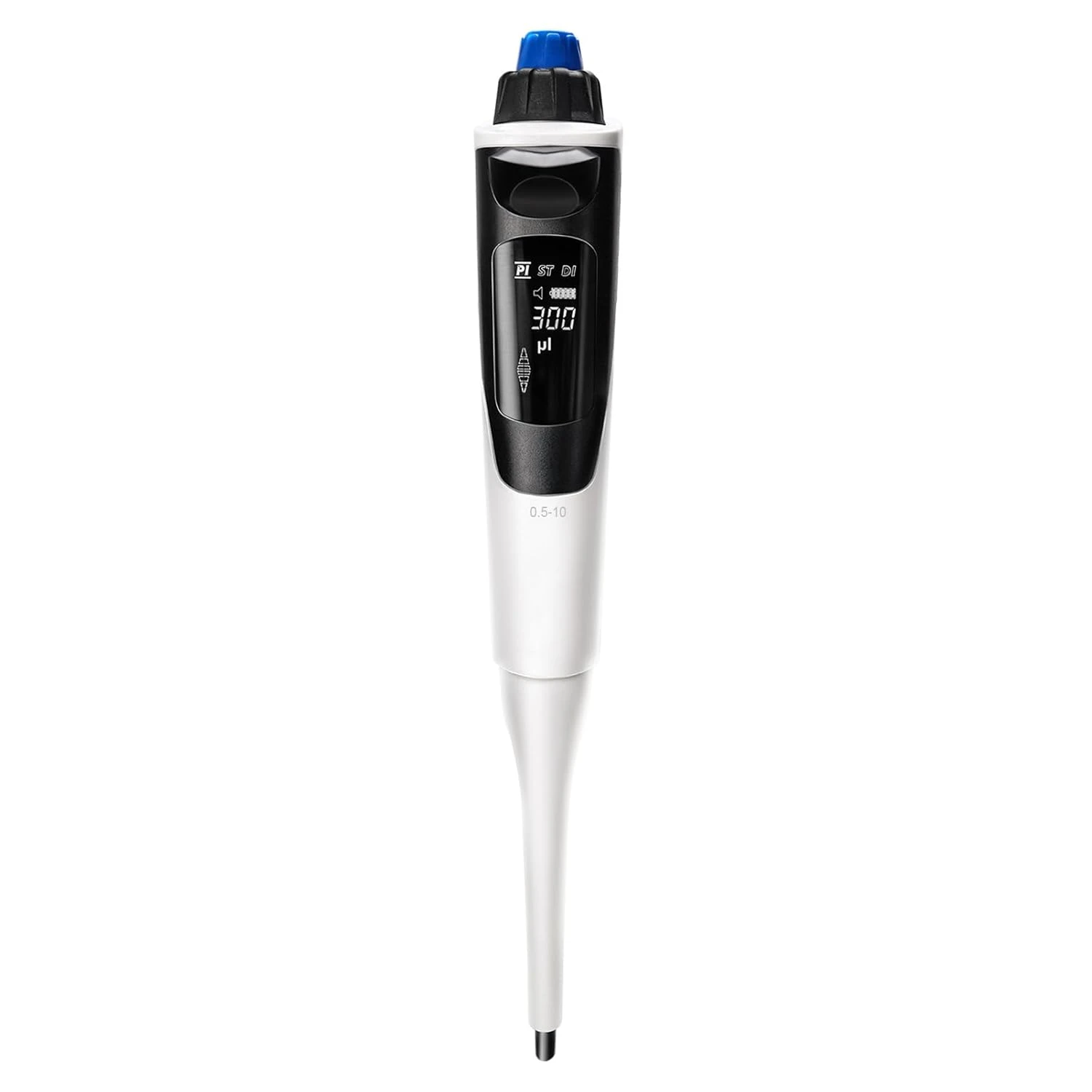 LVDALAB single-channel electronic pipette front view