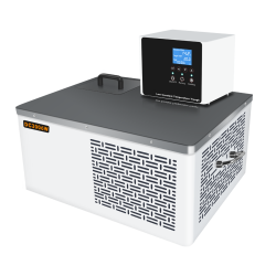 horizontal low temperature circulating bath laboratory cooling system side view
