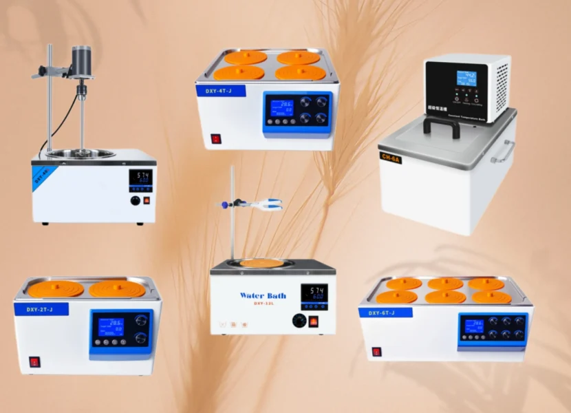 LVDALAB collection of laboratory water baths for precise thermal control and sample incubation